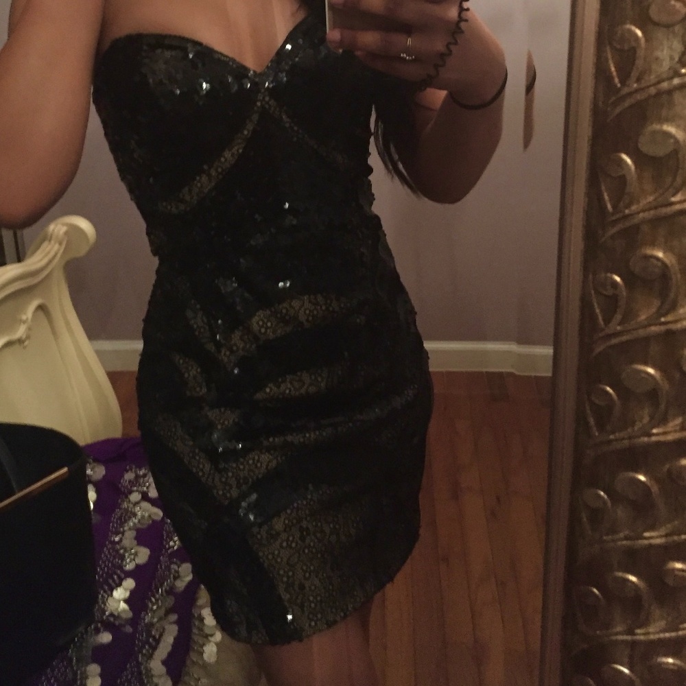JOVANI SEQUIN DRESS